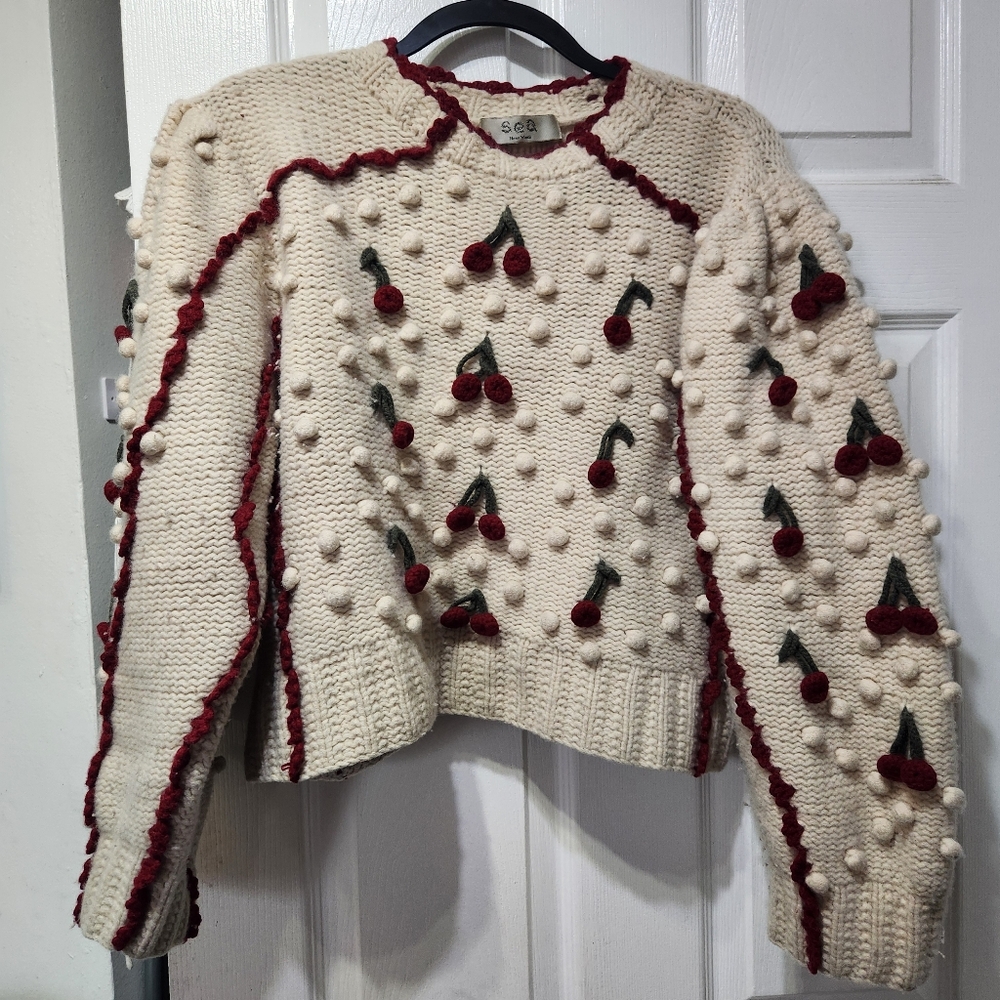 Cherry sweater